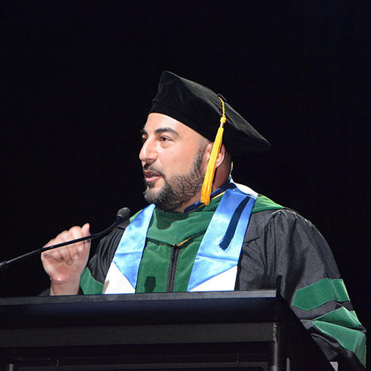 Dr. Artinian speaks at 2019 Commencement