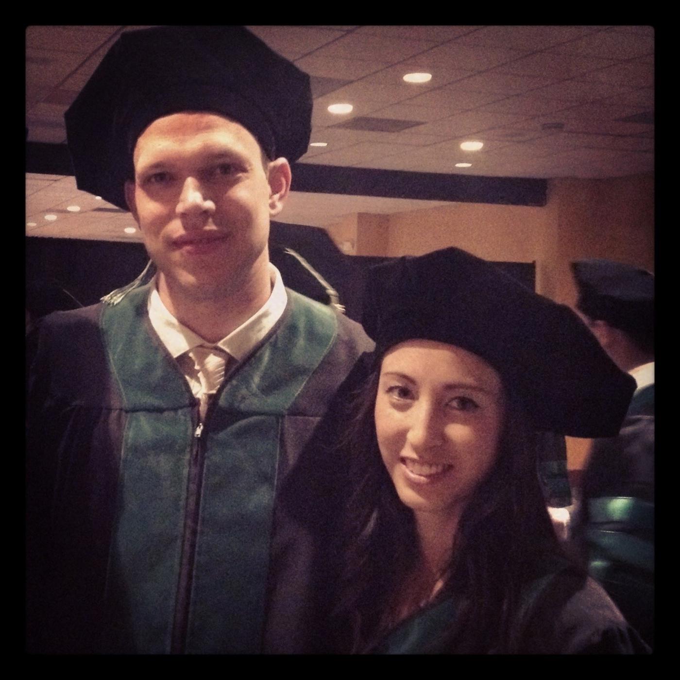 Amy Jaeger, MD ’14, and Jonathan Ernst, MD ‘14
