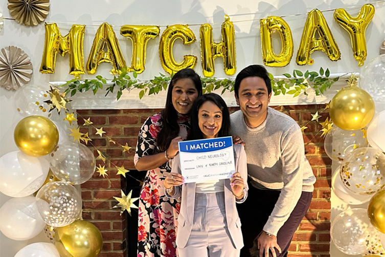 Match Day 2023 Priya Raju Fulfilling a Lifelong Purpose at UNC AUC